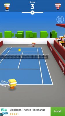 Ketchapp Tennis Challenge: Gra mobilna łącząca prostotę z uzależniającą rozgrywką!