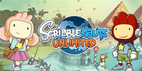 Scribblenauts! Uwolnij swoją kreatywność i rozwiąż zagadki za pomocą magicznego notesu