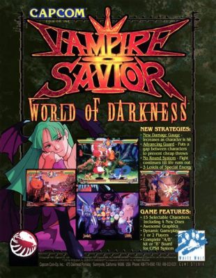  Vampire Savior:  A Bite-Sized Taste of Gothic Horror and Frantic Fighting!